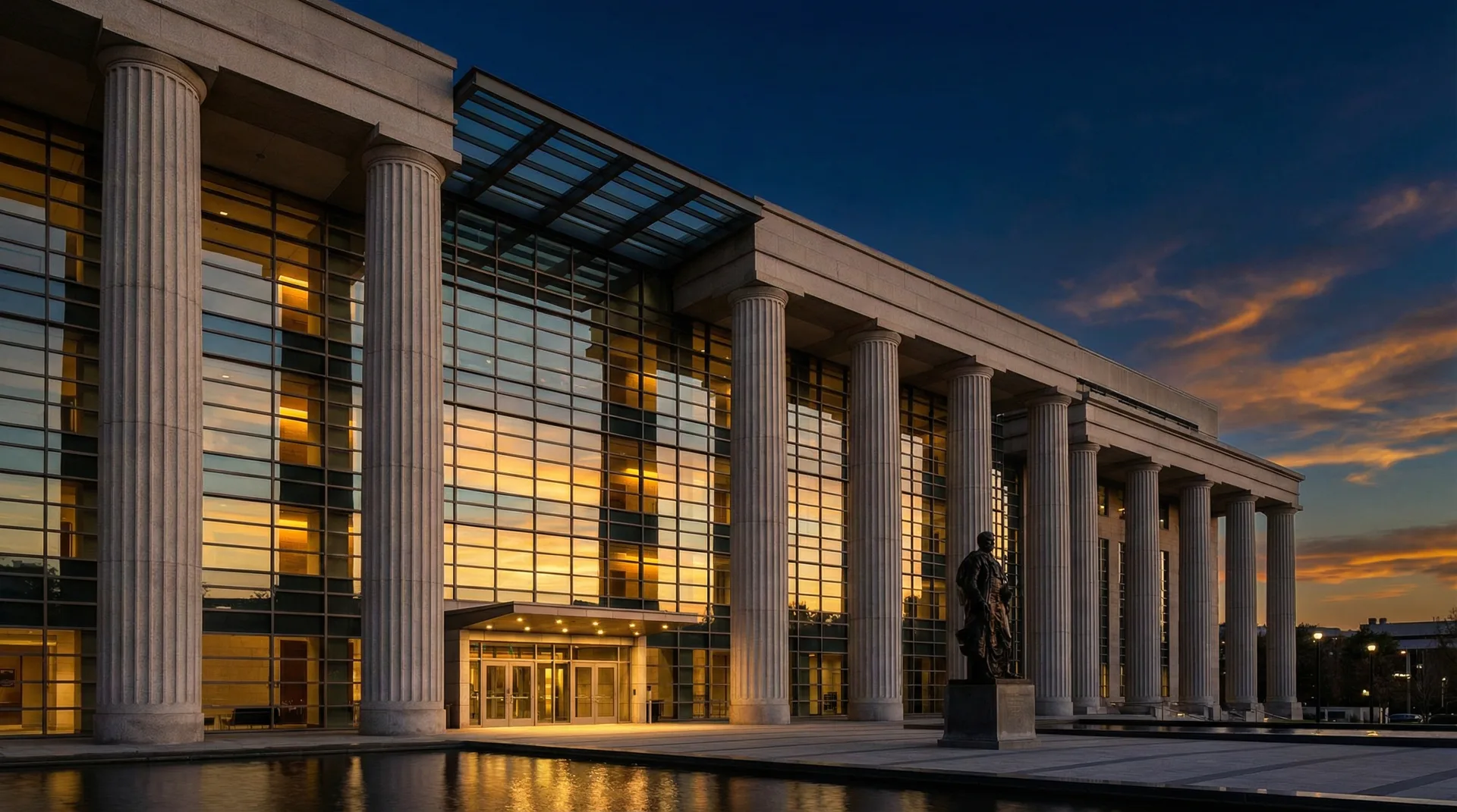 影视法务通 APP下载 - 宏伟法院建筑背景